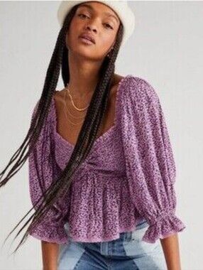 Price Firm 🍓 Free People Peplum Top